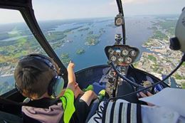 Kingston sightseeing tour – 1000 Islands helicopter tour