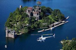 Discover Gananoque 1000 Islands on helicopter tour