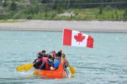 Picture of Bow River Paddle in a Big Canoe - Adult