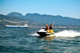 Discover Vancouver on a Jet Ski from Granville Island