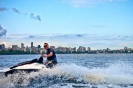 Explore Vancouver and English Bay on a Seadoo Tour departing from Granville Island