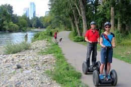 Explore the Bow River Valley and the Trans Canada Trail on the Calgary Segway Tour