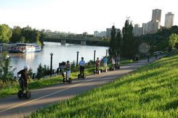 Explore the North Saskatchewan River and Louise McKinney Park on the Edmonton Segway Tour