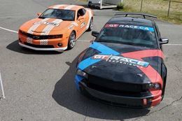 Drive a Ford Mustang or Chevrolet Camaro at Mission Raceway