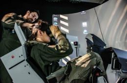 Fly a Fighter Jet in a simulated cockpit, Montreal