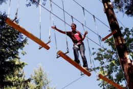 Vancouver Aerial Adventure Course - zip lines and aerial course