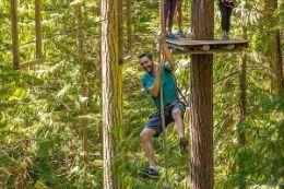 Whistler Aerial Obstacle Course - experience high-altitude adventure 