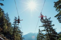 Whistler Zipline experience, Canada's longest zipline