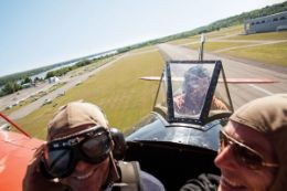 Fly in a biplane over Ottawa for a unique Ottawa sightseeing experience.
