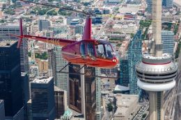Private romantic helicopter ride over Toronto 