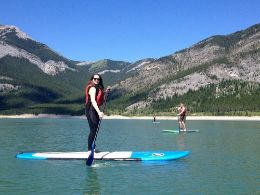 Picture of Learn to SUP Private Group Lesson.