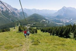 Ride 7000 ft up Mt.Norquay, Banff Sightseeing Chairlift 