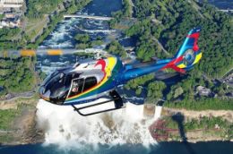 Tour the Niagara Falls in a unique way – a helicopter tour over the Falls