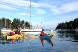 Vancouver Island Kayaking Tour  of Gulf Islands from Swartz Bay