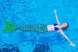 Toronto aqua fitness class - mermaid