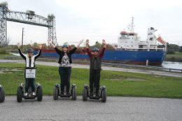 Travel by Segway as you explore the Welland Canal on a guided tour